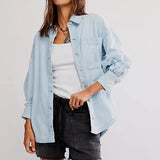 Ashley Denim Shirt Classic Blue Wash
