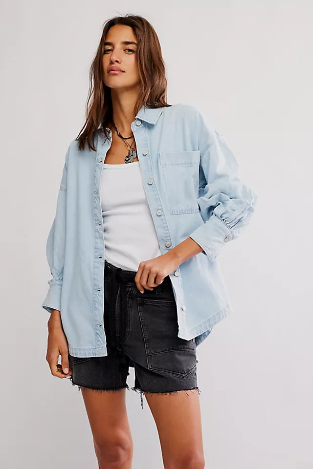 Ashley Denim Shirt Classic Blue Wash