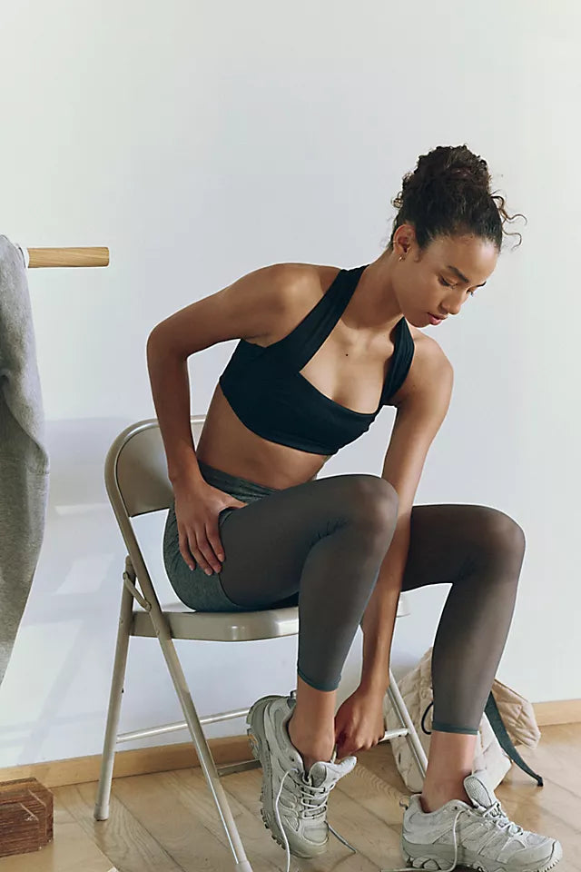 Don't Let Go Sports Bra Black