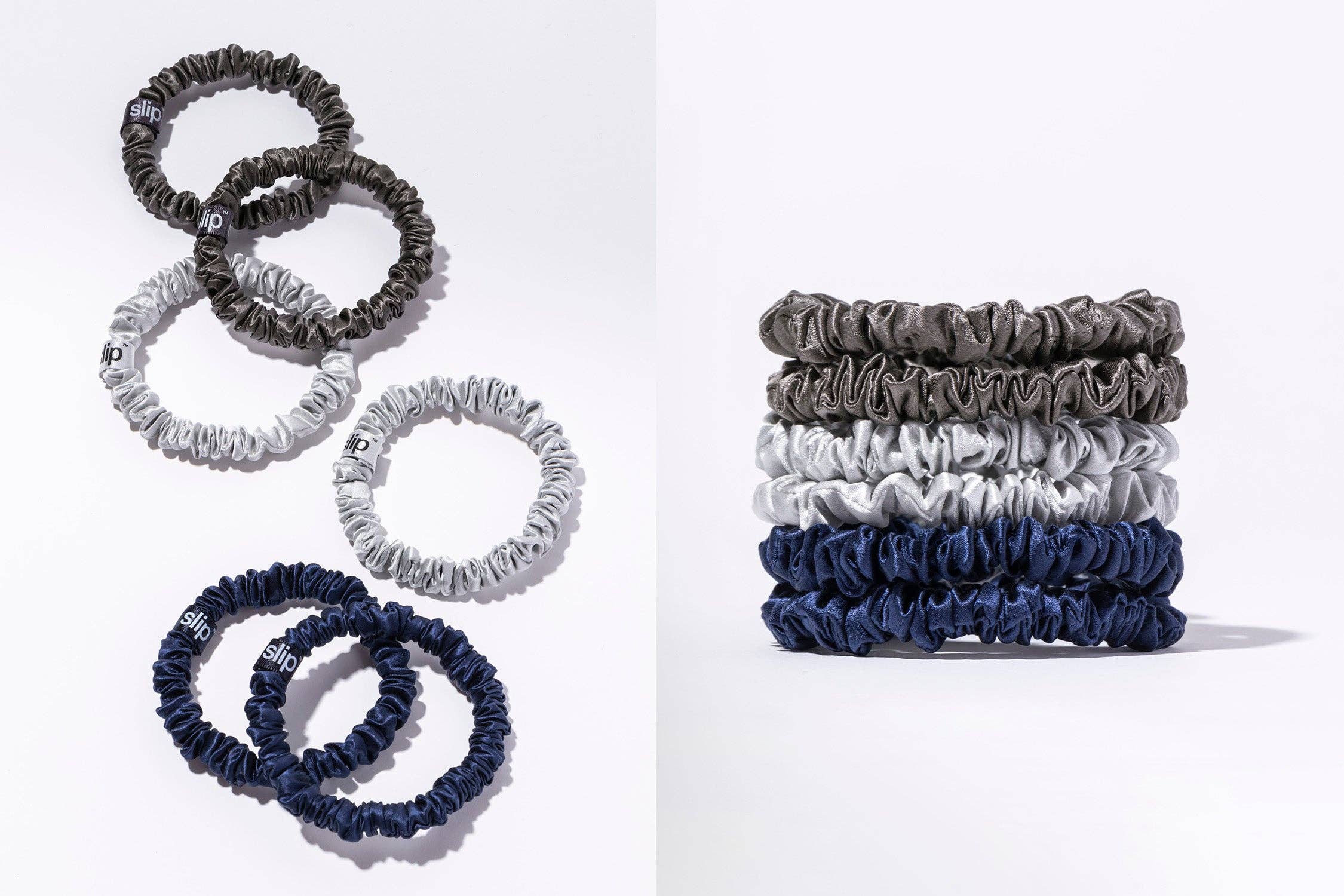 Midnight Skinny Scrunchies