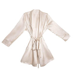 Champagne Silk Classic Robe