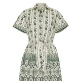 Asbury Mini Dress Vining Floral Green