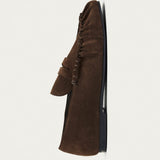 Aven Suede Brown Leather Loafers