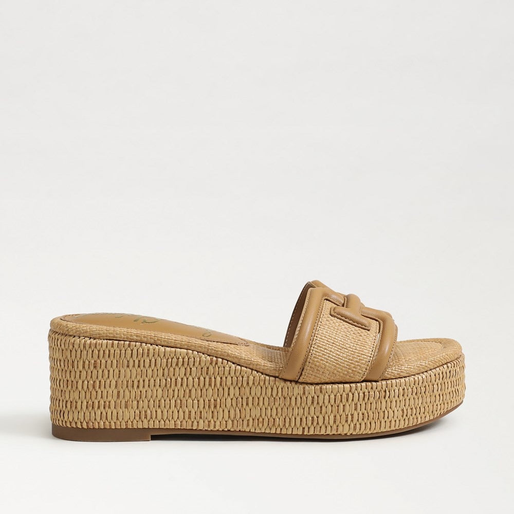 Pauleena Sandal Sand Dune Leather