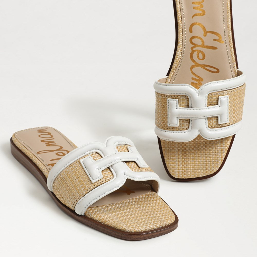 Irina Flat Rattan Sandal