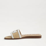 Irina Flat Rattan Sandal