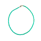 Dainty Candy Gemstone Necklace: Lavender