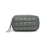 Cloud Nine - Puffer Cosmetic & Travel Organizer Pouch: Denim