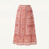 Elie Ankle Skirt Dahlia Print