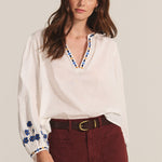 Amani Long Sleeve Top Cream