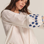 Amani Long Sleeve Top Cream