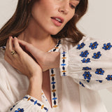 Amani Long Sleeve Top Cream