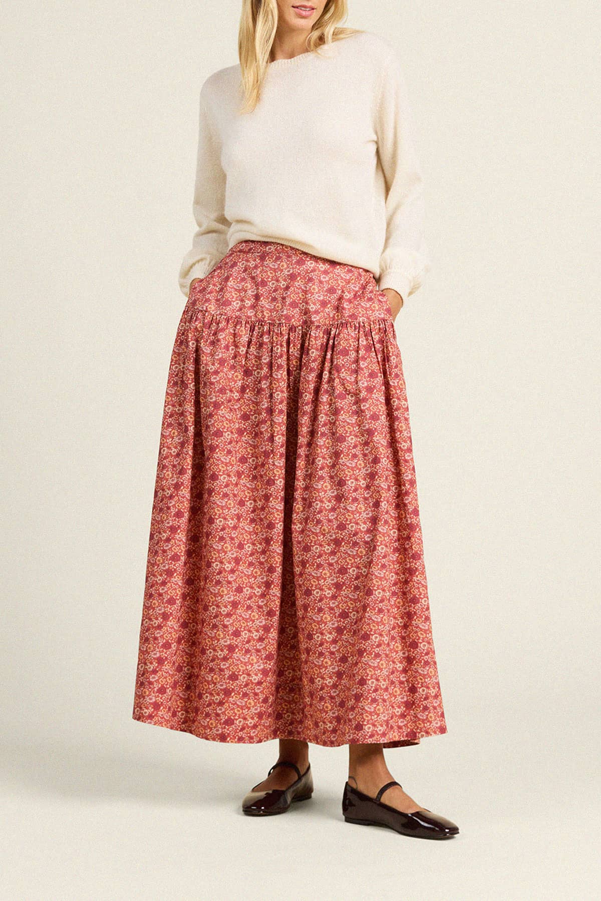 Lydia Skirt Ethereal Vine