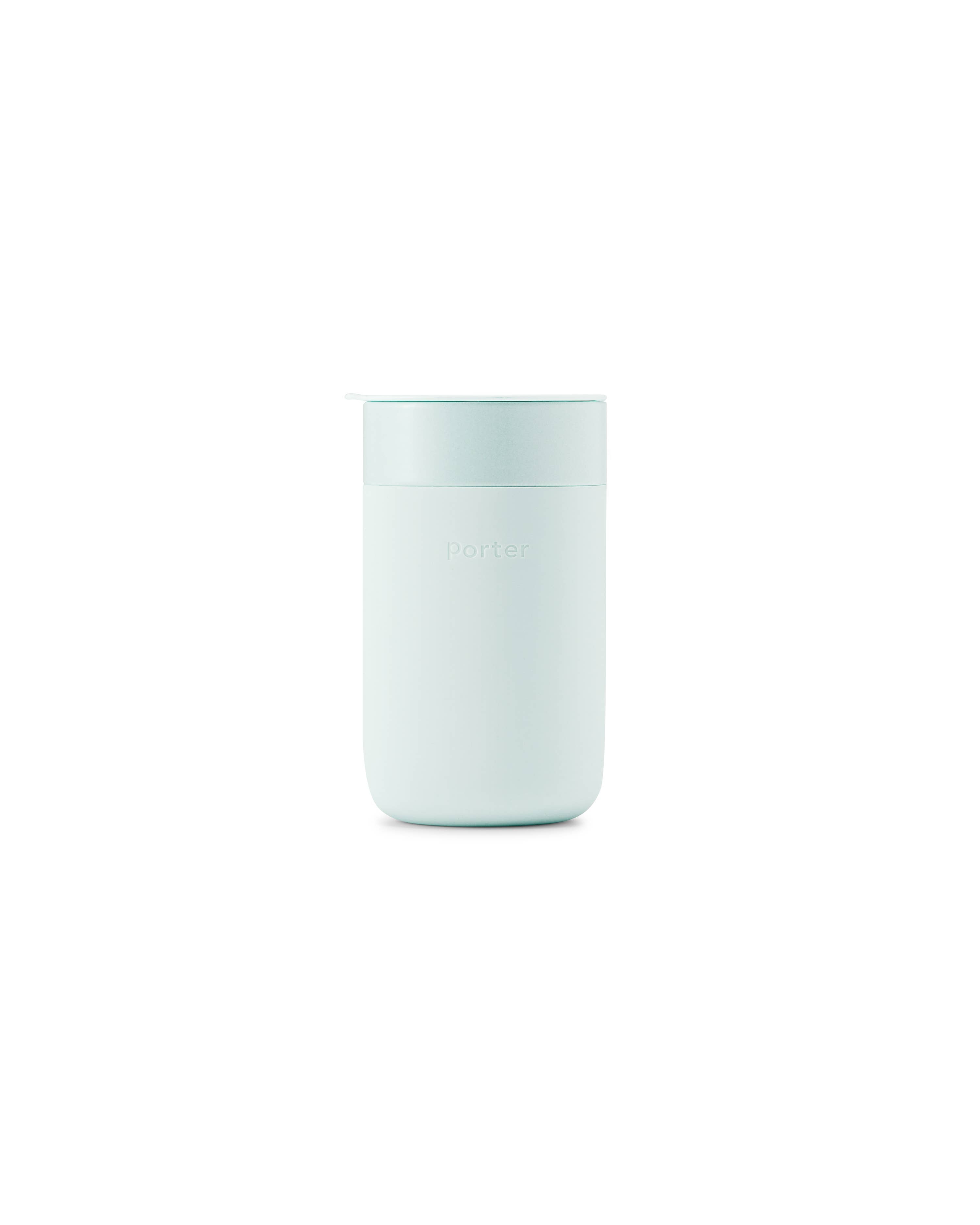 Ceramic Reusable Coffee Mug 16oz: Mint