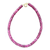 Chunky Candy Necklace: Raspberry