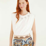Sparkling Off-White T-Shirt
