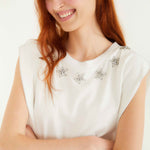 Sparkling Off-White T-Shirt
