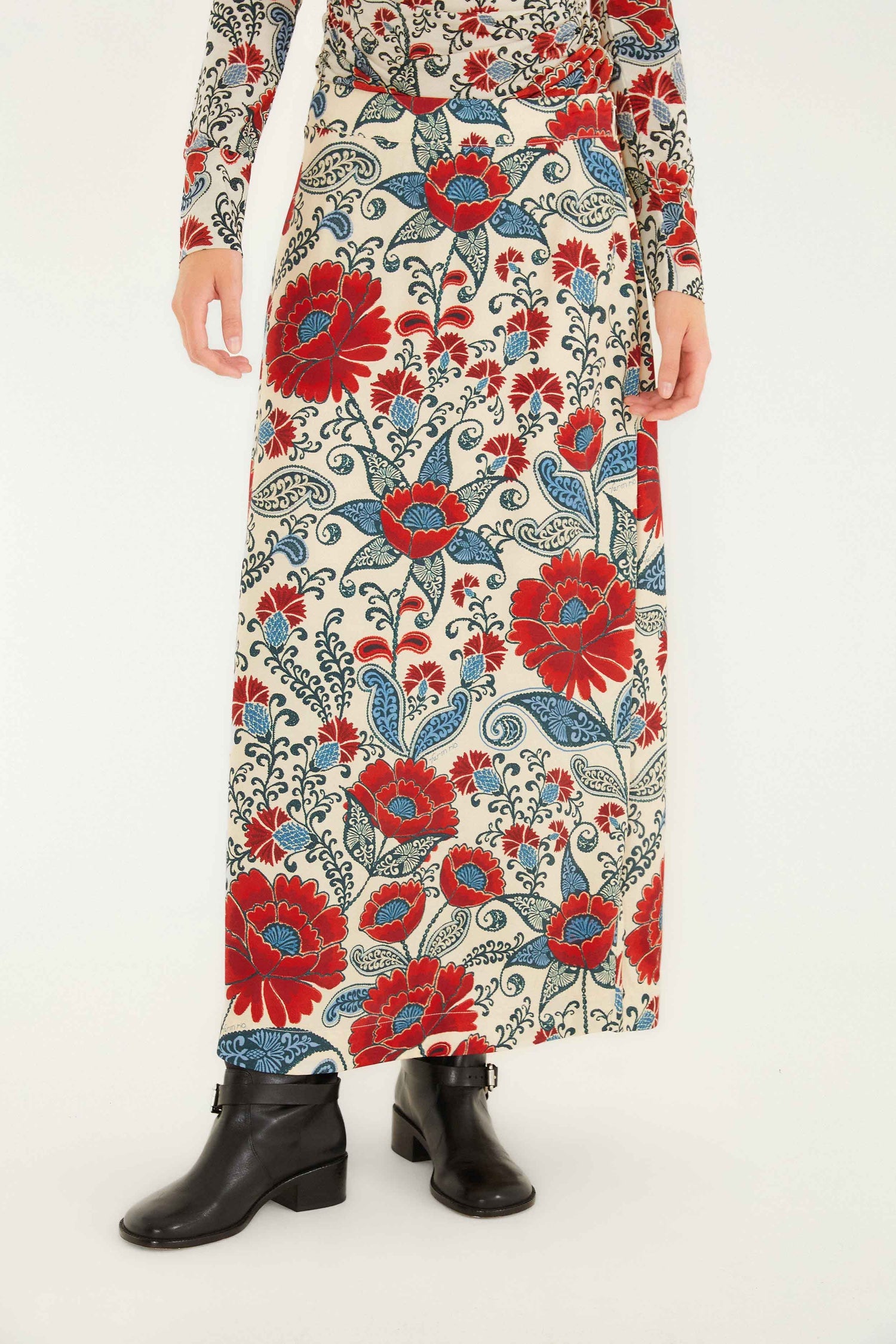 Francesca Sand Maxi Skirt