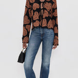 Leopard Hearts Knit Cardigan