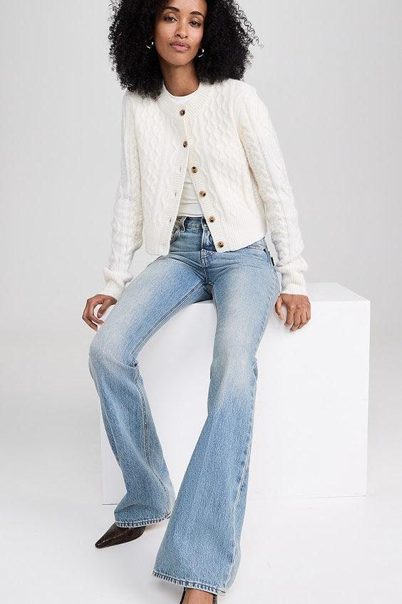 Eleanor Cardigan White Froth