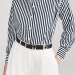 The Jordan Belt Black Gold