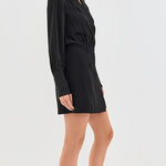 The I Can Fix Him Dress Black