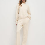 Fatigue Sisters Wide Leg Pant Cream