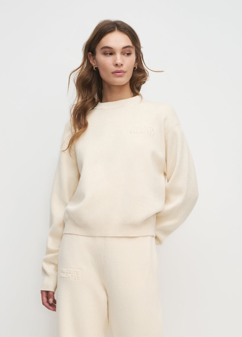 Fatigue Sisters Sweatshirt Cream