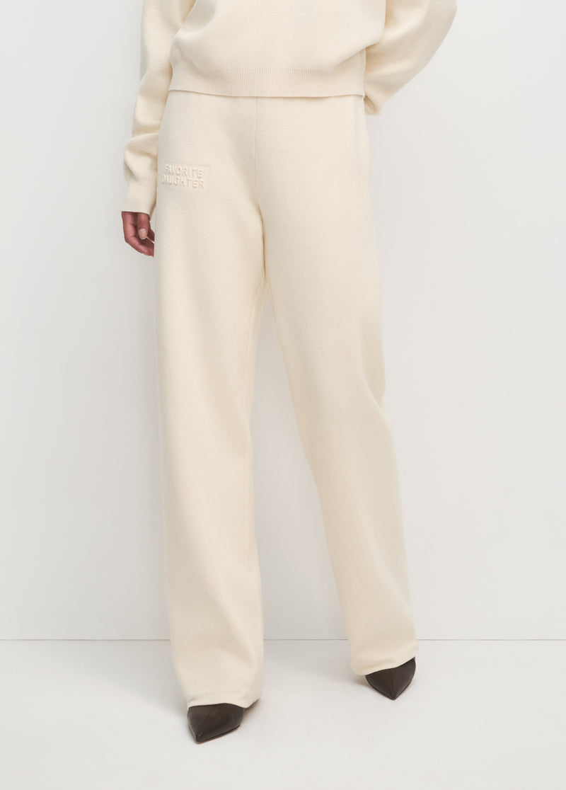 Fatigue Sisters Wide Leg Pant Cream