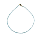 Dainty Candy Gemstone Necklace: Lavender