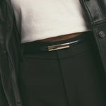 The Patent Lady Belt Black/Nickel
