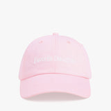 Classic Logo Baseball Hat Light Pink White