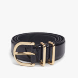 The Patent Fancy Juni Belt Black/Gold