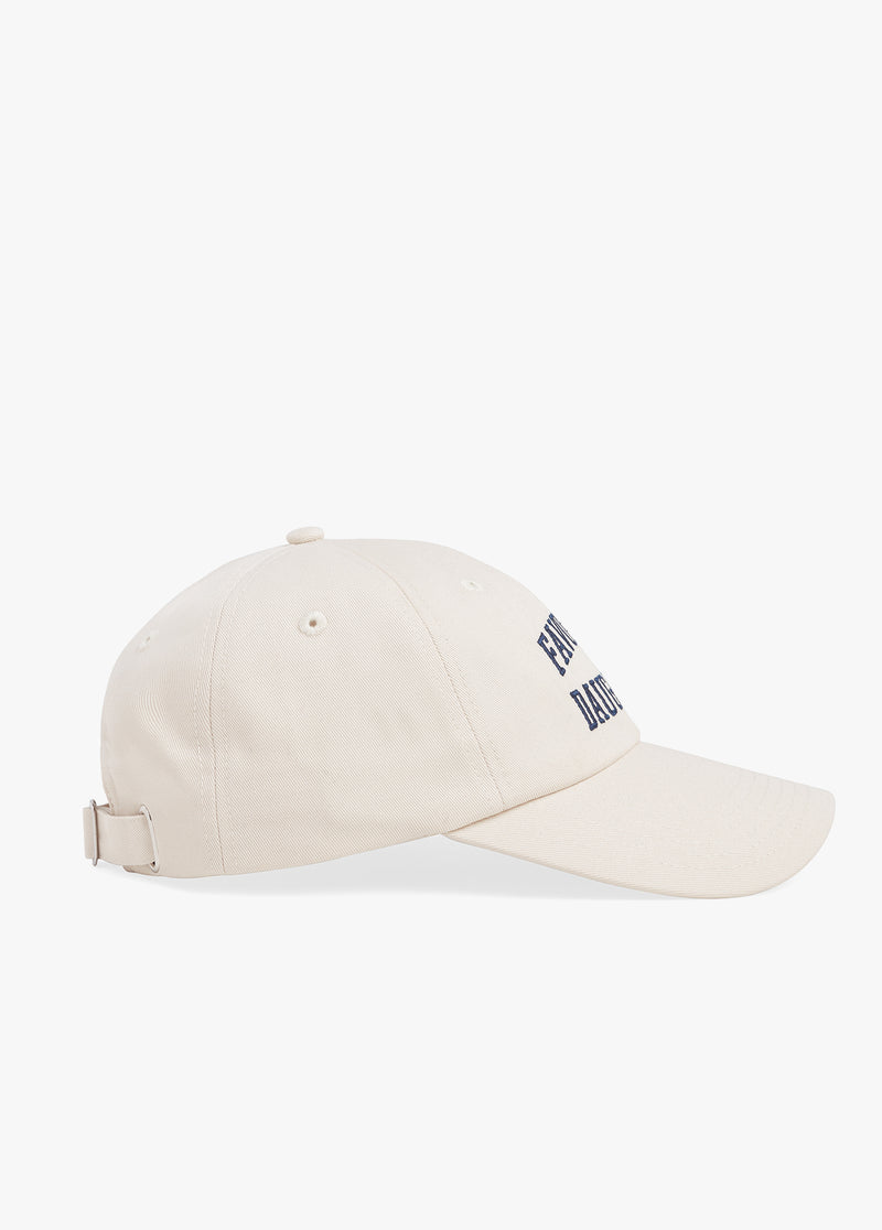 All Caps Logo Baseball Cap Khaki/Navy
