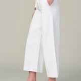 The Addison Pant White