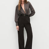 The Patent Fancy Juni Belt Black/Gold