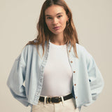 Favorite Daughter The Crop Ex Boyfriend Shirt Sierra