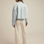 Favorite Daughter The Crop Ex Boyfriend Shirt Sierra