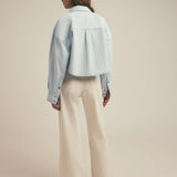 Favorite Daughter The Crop Ex Boyfriend Shirt Sierra