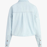 Favorite Daughter The Crop Ex Boyfriend Shirt Sierra