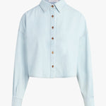 Favorite Daughter The Crop Ex Boyfriend Shirt Sierra