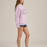 Favorite Daughter Collegiate Sweatshirt Wisteria Musk