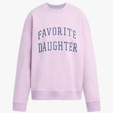 Favorite Daughter Collegiate Sweatshirt Wisteria Musk