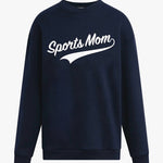 Sports Mom Sweatshirt Navy