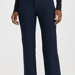 Le Jane Crop Trouser Navy