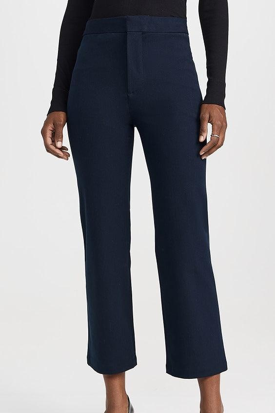 Le Jane Crop Trouser Navy