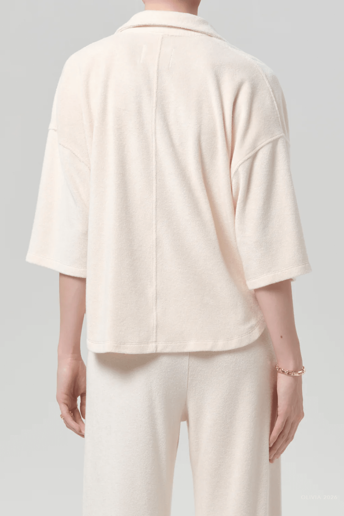 Francis Knit Shirt Cream