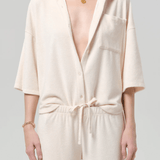 Francis Knit Shirt Cream