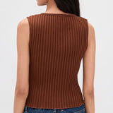 Tilly Vest Honey Bronze