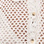 Lily Crochet Top Coconut Milk
